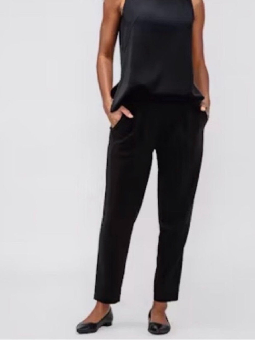 NEW ministry of supply swift drape pant black 6